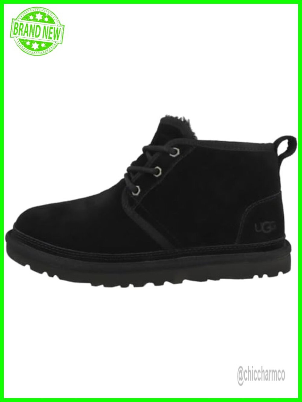 Suede Ankle Bootie with UGGpure Wool Lining Chukka Boot